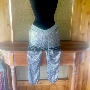 Sequin Joggers